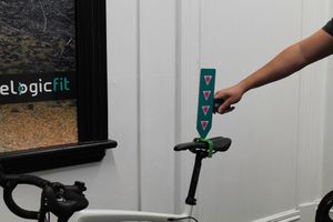 Centre of saddle calibration point