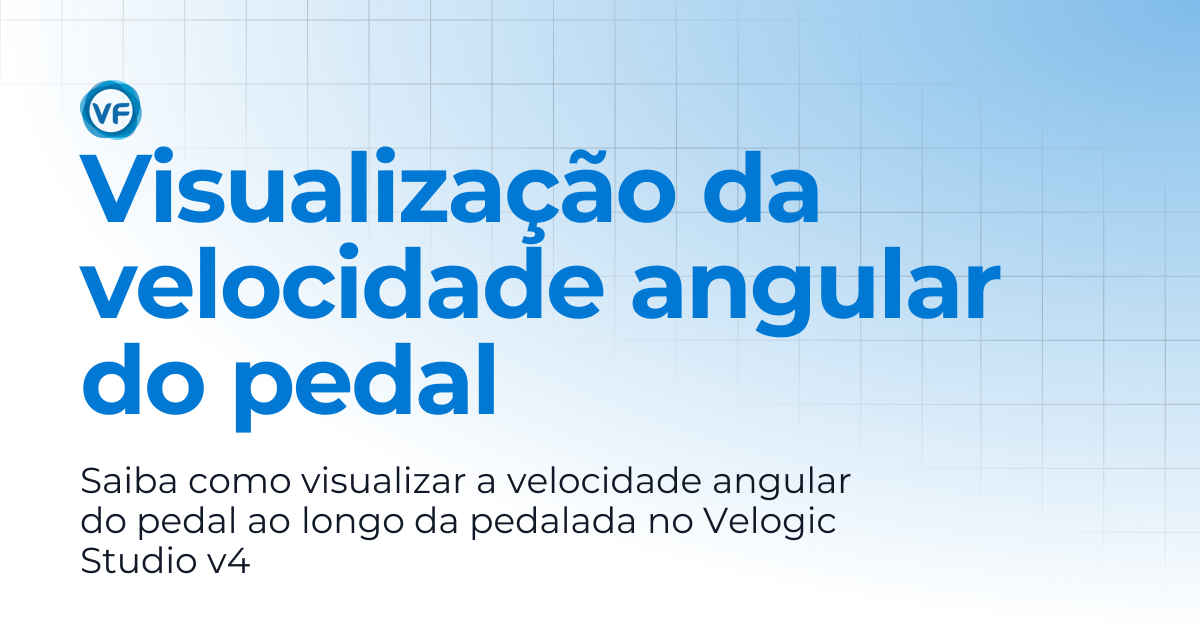 Visualização da velocidade angular do pedal | Velogic Docs